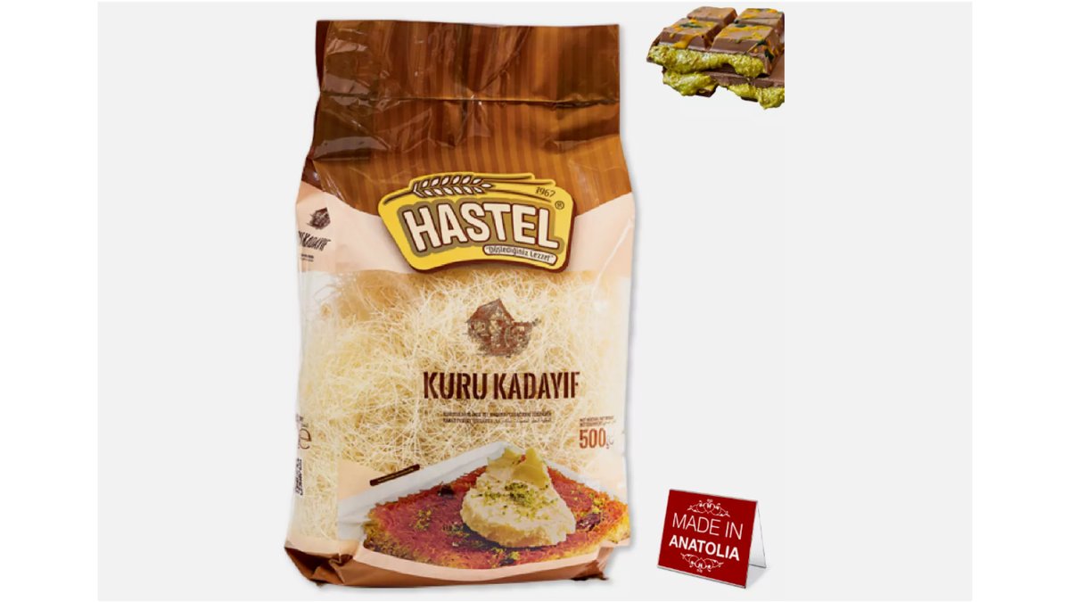 HASTEL მშრალი ქადაიფი 500 გრ