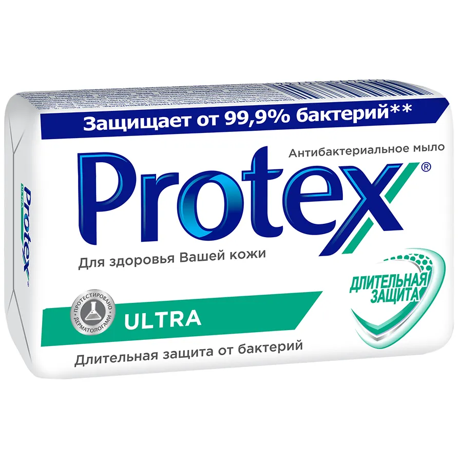 პროტექსი მყარი საპონი ულტრა 90 გრ/8693495037402 1ც