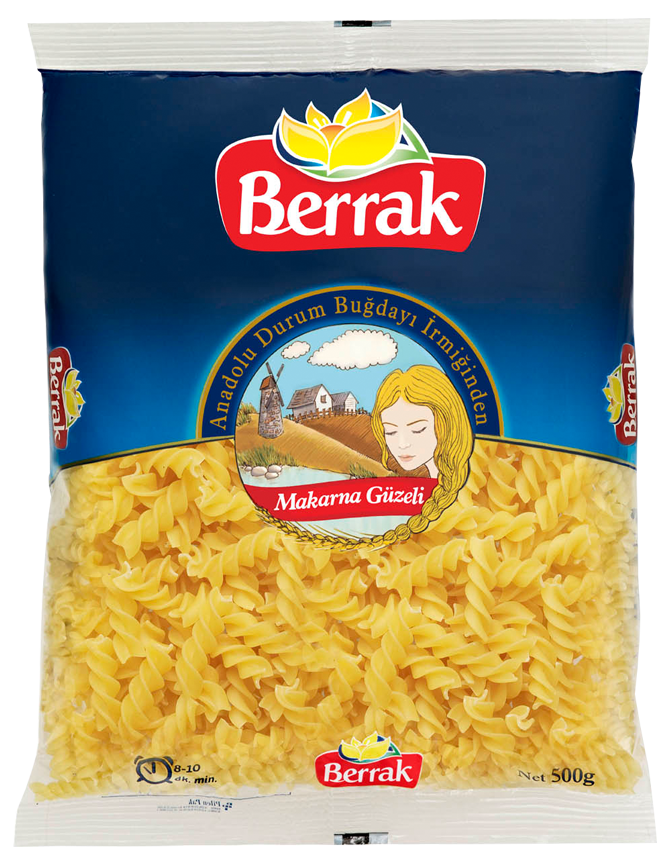 BERRAK მაკარონის ნაწარმი პრუჟინა 500გრ 8693722002951