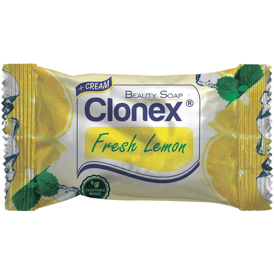 CLONEX მყარი საპონი ლიმონი 100 გრ (კლონექსი)