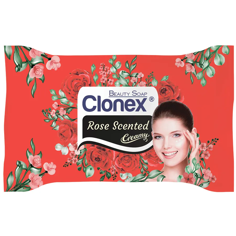 CLONEX მყარი საპონი ვარდი 70 გრ (კლონექსი)