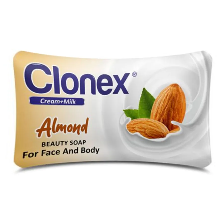 CLONEX მყარი საპონი ნუში 140 გრ (კლონექსი)