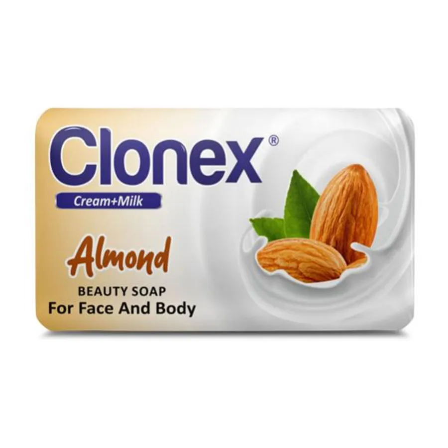CLONEX მყარი საპონი ნუში 125 გრ (კლონექსი)