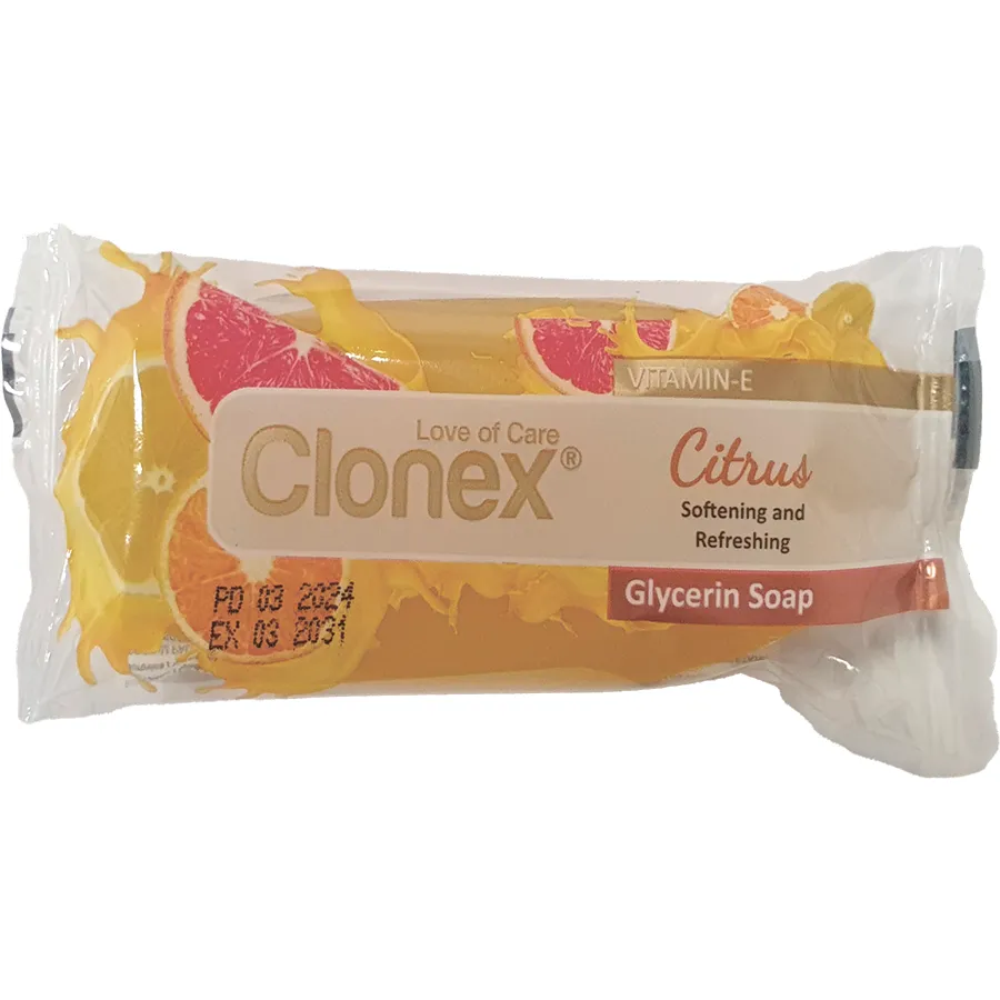 CLONEX მყარი საპონი ციტრუსი 65 გრ (კლონექსი)