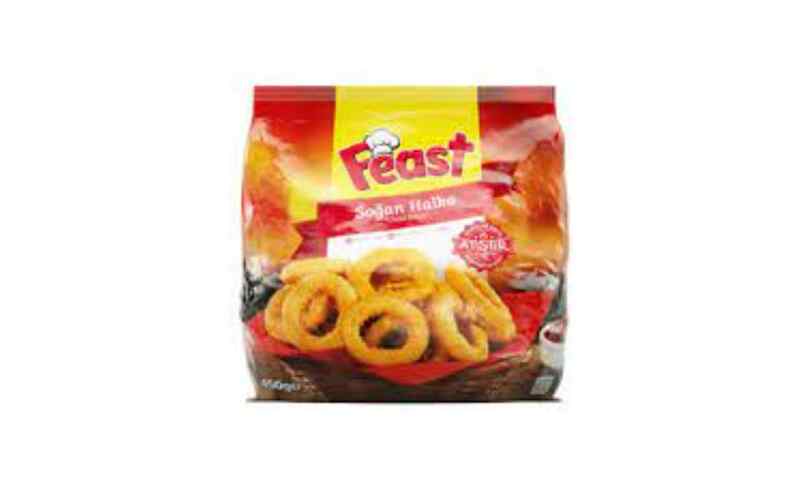 FEAST გაყინული ხახვის რგოლები-450გრ/8697343650027