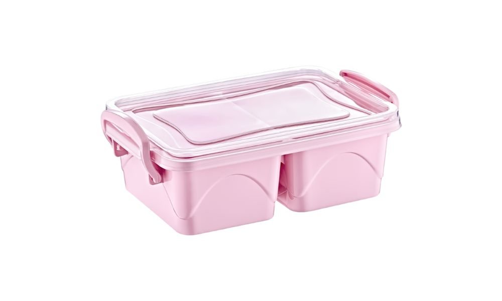 AKAY AK261 კონტეინერი 550 მლ. 2 განყოფილებიანი (45) AKAY MINI BOX