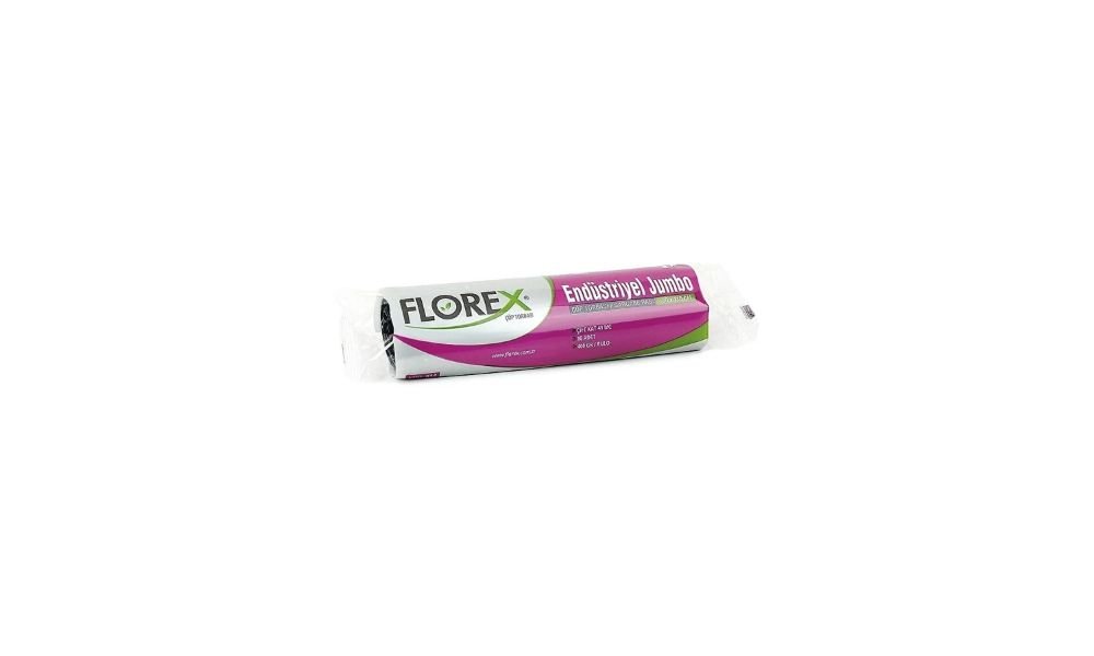 FLOREX 514 ნაგვის პარკი 80X110სმ. 10 ც. 90 ლტ. 49 MC (20) ENDUSTRIYEL JUMBO