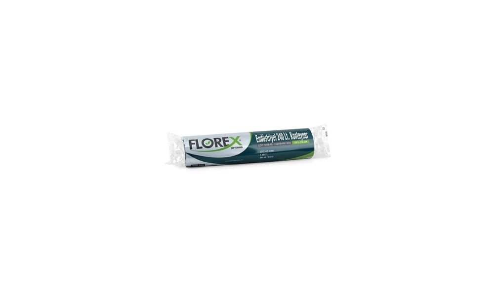 FLOREX 510 ნაგვის პარკი 120X150სმ. 5ც. 240 ლტ. 60 MC (20) ENDUSTRIYEL