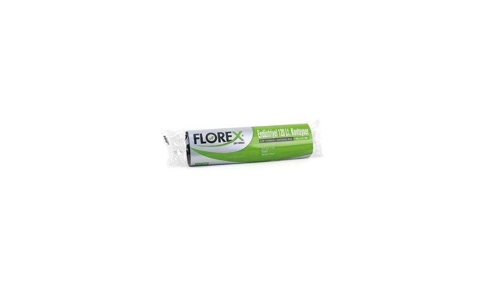 FLOREX 509 ნაგვის პარკი 90X125სმ. 5ც. 120 ლტ. 77 MC (20) ENDUSTRIYEL