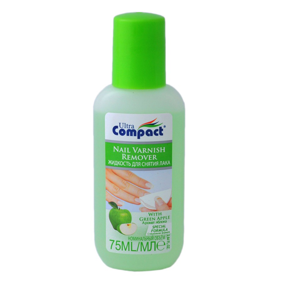 Compact ლაქის მოსაცილებელისითხე ვაშლი 75 მლ