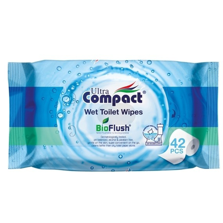სველი ტუალეტის ქაღალდი / ULTRA COMPACT / 42ც