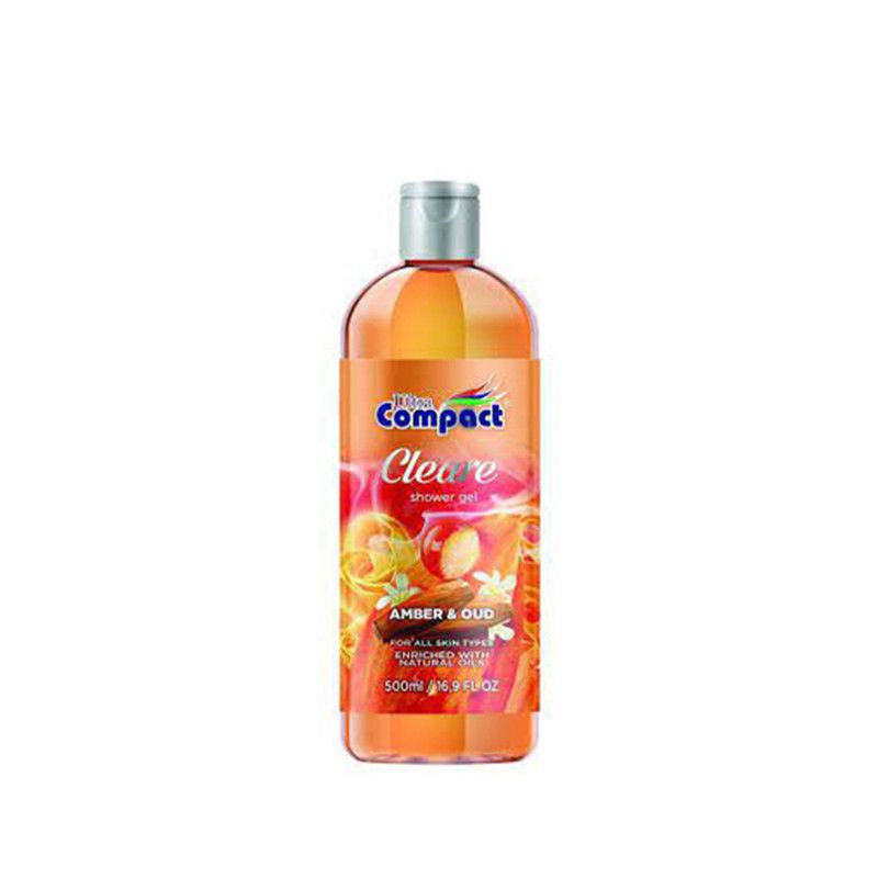 U.COMPACT შხაპგელი ქარვა ქალის-500მლ/8697420535438