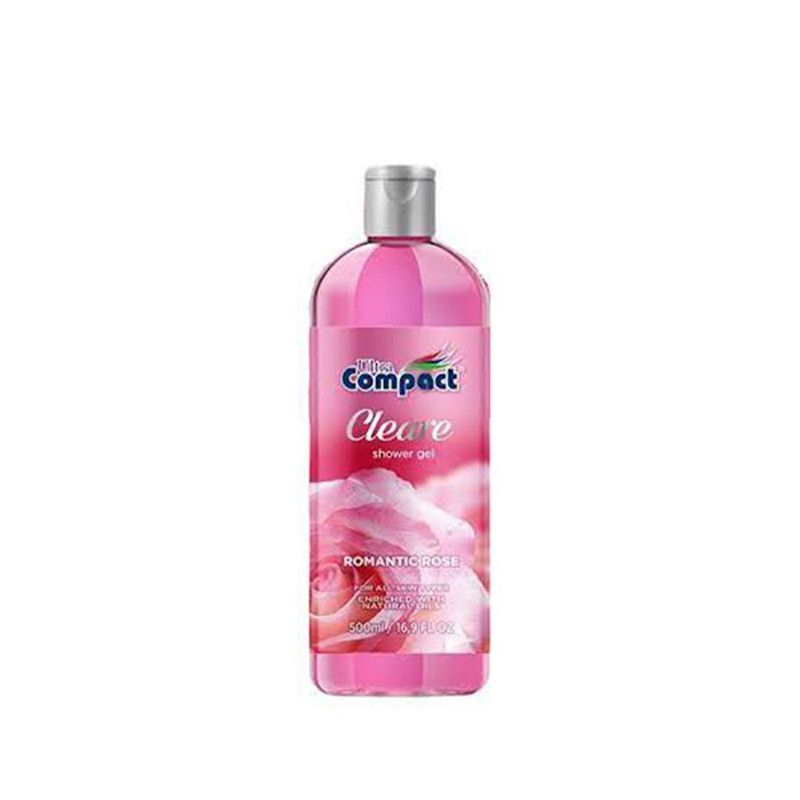 U.COMPACT შხაპგელი რომანტ.ვარდი-500მლ/8697420535445