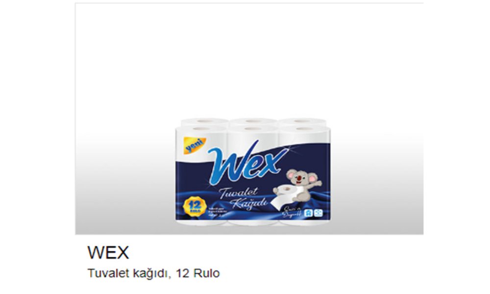 WEX ტ.ქ. 12 ცალიანი (8) ცელულოზა