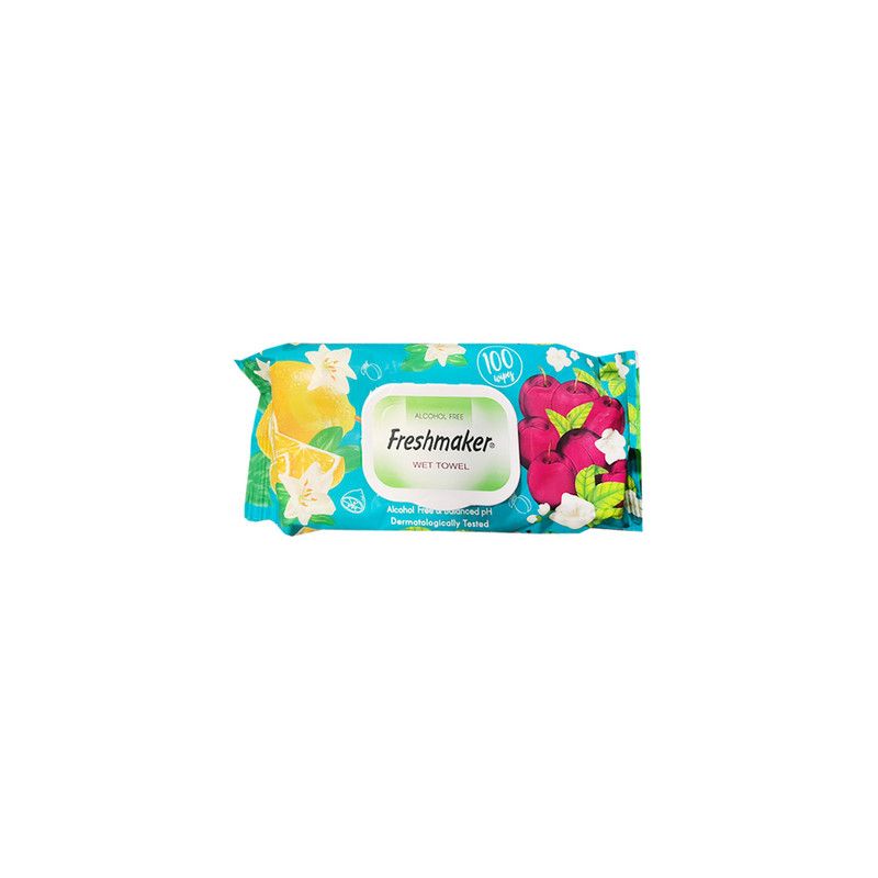 FRESHMAKER სველი ხელსახოცი ბავშვის-100ც/8697817874751