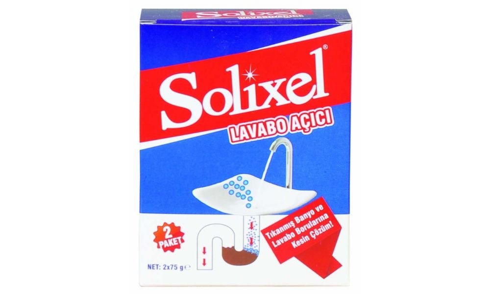 SOLIXEL მილების გამწმენდი ფხვნილი 150 გრ. (24)