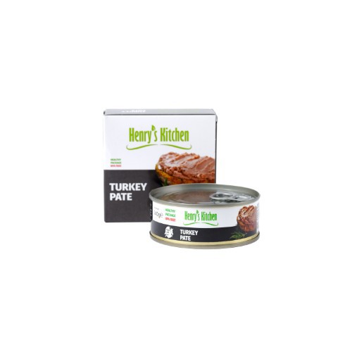 Henry s Kitchen-დაკონსერვებული ინდაურის პაშტეტი 120გრ