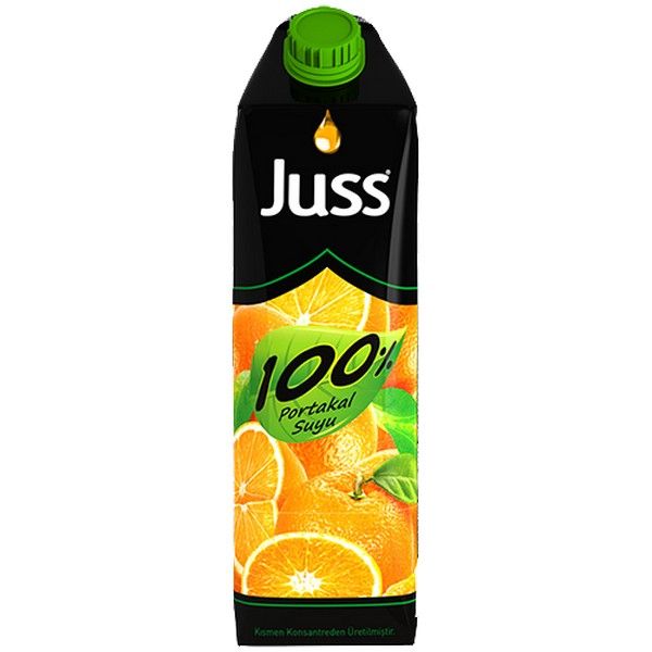 JUSS ფორთოხლის წვენი 100%-1ლ/8698720868882
