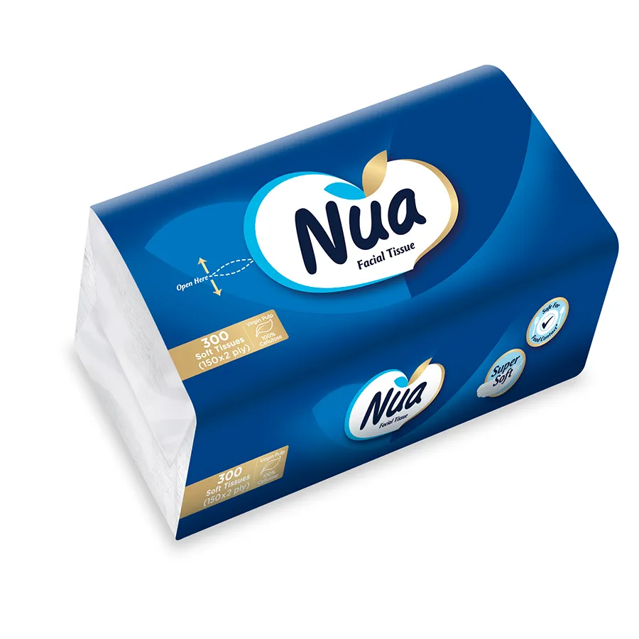 NUA ხელსახოცი 2 ფ/300 ც (ნუა)