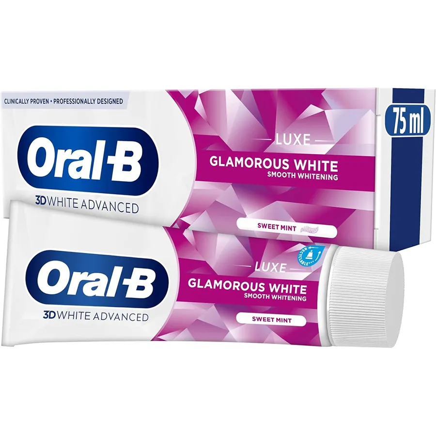 ORAL-B Lux White 3D კბილის პასტა 75 მლ (ორალ-ბი)