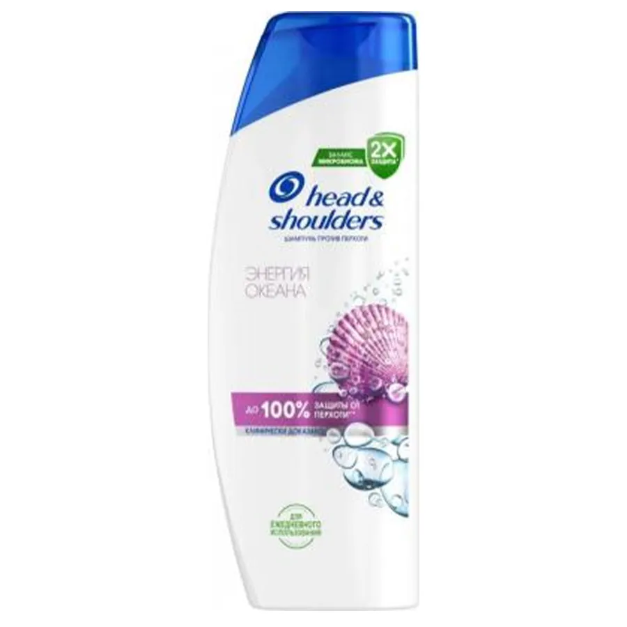 HEAD & SHOULDERS თმის შამპუნი ოკეანე 360 მლ (ჰედ & შოლდერსი)