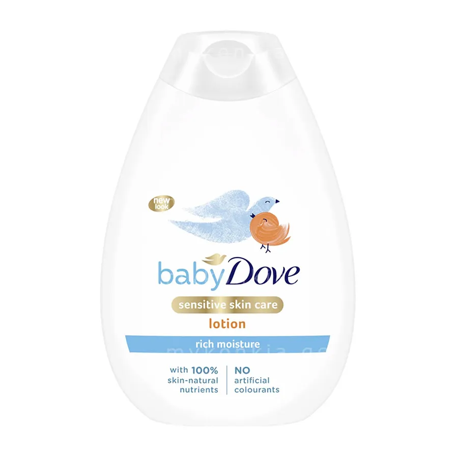 DOVE ბავშვის ლოსიონი RICH MOISTURE 400 მლ (დავი)