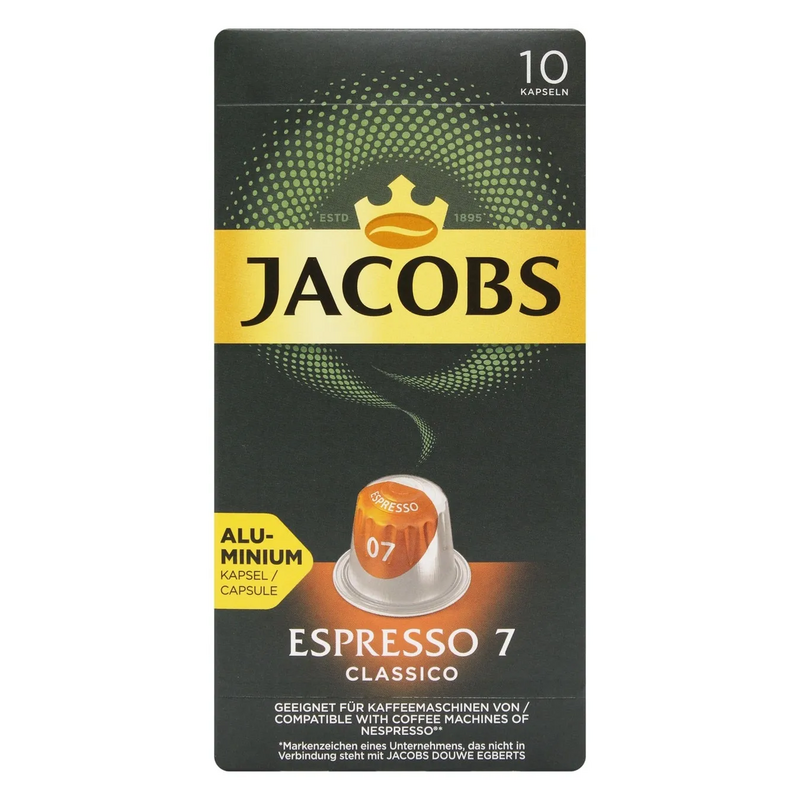 JACOBS ყავის კაფსულა ესპრესო კლასიკი 52გრ-10ც/8711000371176