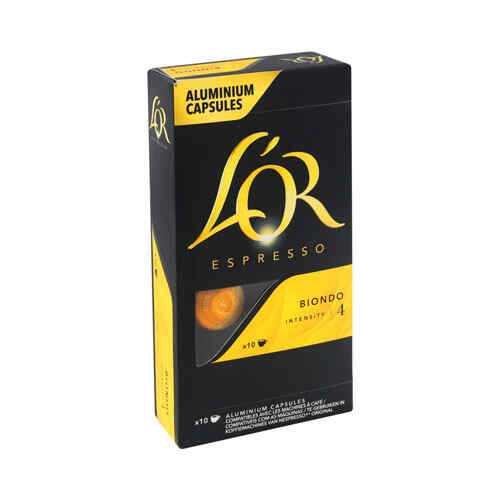 ყავა კაფსულა BIONDO /LOR/ 52გ