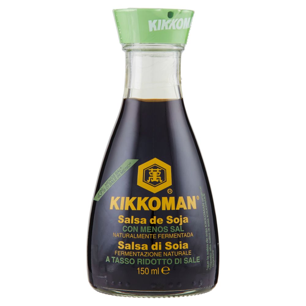 KIKKOMAN სოიოს სოუსი ნაკლ მარ150მლ/8715035130104 1ც