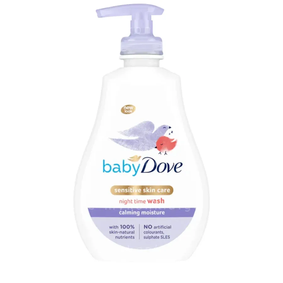 Dove ბავშვის შხაპის გელი დამამშვიდებელი და დამატენიანებელი 400 მლ (დავი)