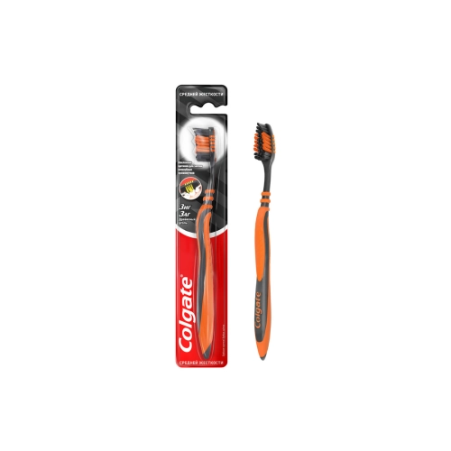 COLGATE Zig-Zag Charcoal კბილის ჯაგრისი