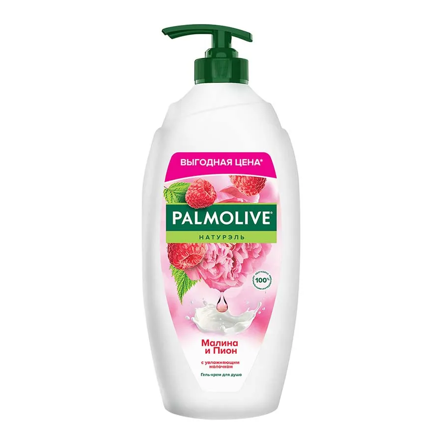 PALMOLIVE Raspbery&Peony შხაპის გელი 750 მლ (პალმოლივი)