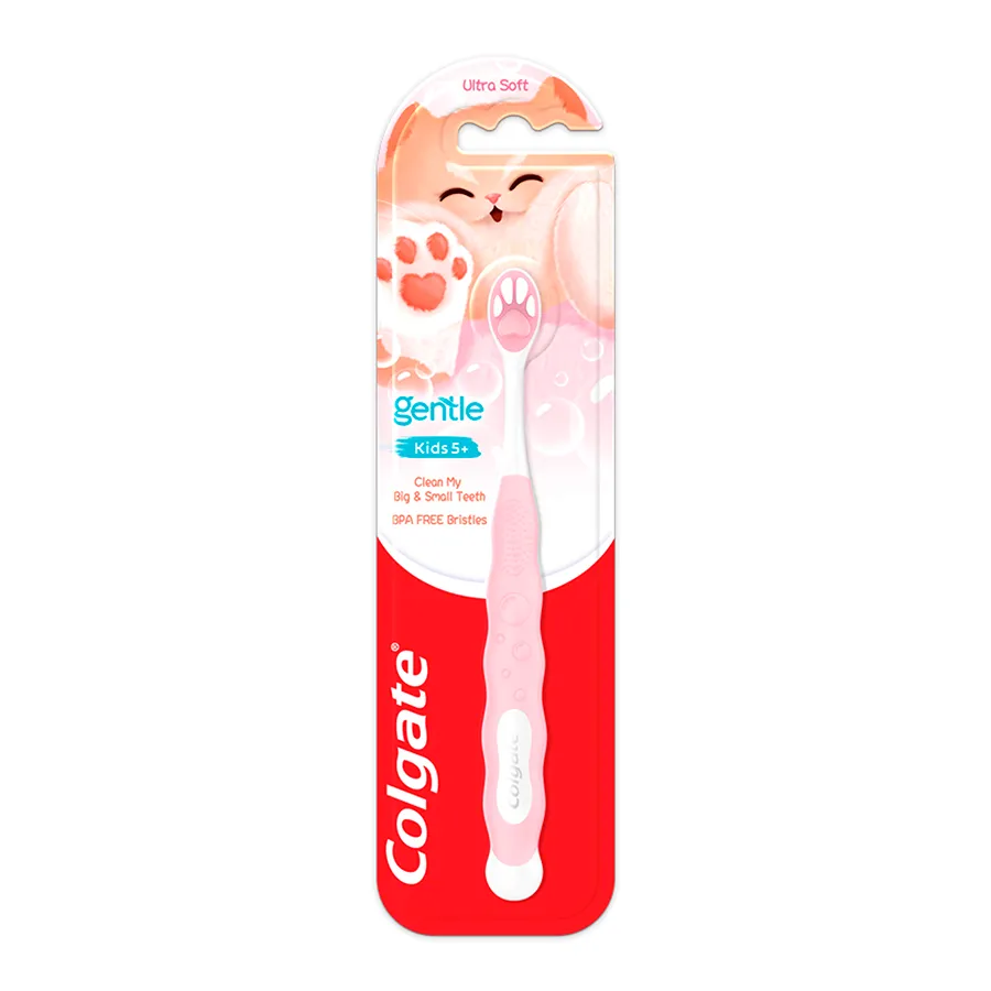COLGATE ბავშვის კბილის ჯაგრისი Fluffy Paw 2-5 წელი (ქოლგეითი)