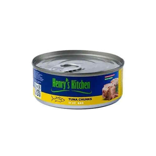თევზის კონსერვი /Henrys Kitchen/თინუსის ფილე ზეთში/140გრ