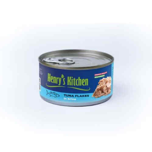 Henrys Kitchen თინუსის ფილე მარილწყალში 140გ/98გ
