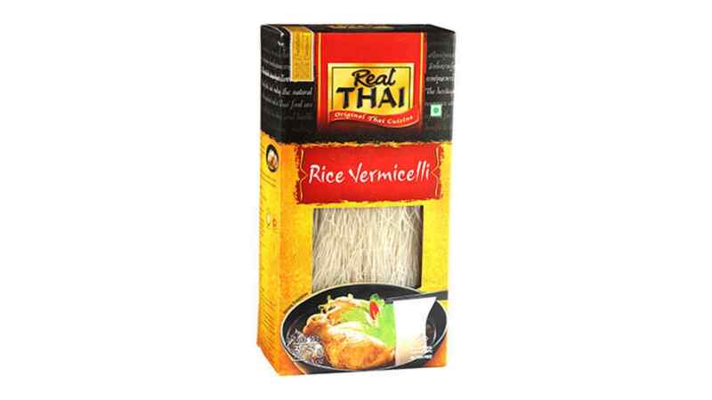 REAL THAI ბრინჯის ვერმიშელი 375გრ/8858135052065 1ც