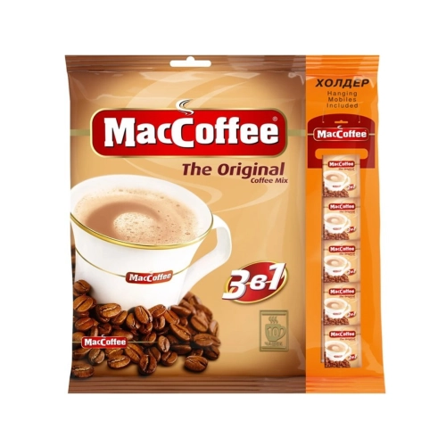 MacCOFFEE - ყავა რძიანი 10 ცალი