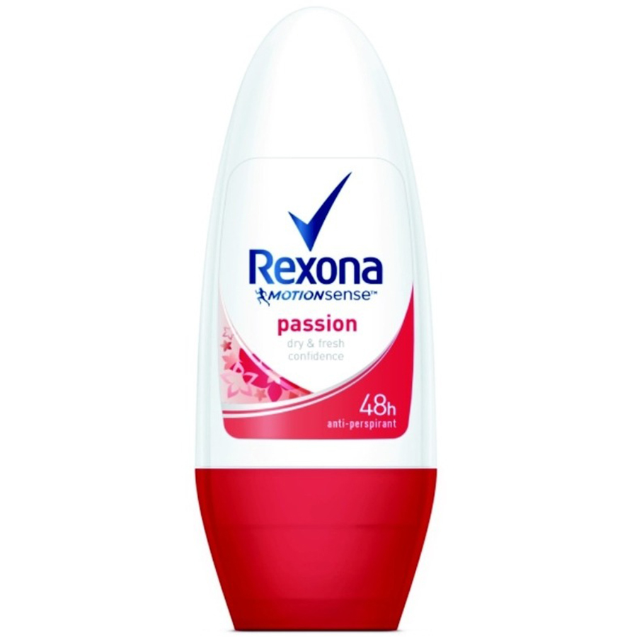 REXONA ქალის ბურთულიანი ანტიპერსპირანტი Passion 45 მლ (რექსონა)