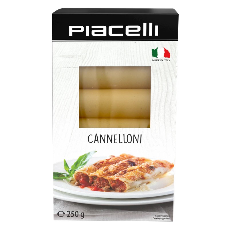 PIACELLI იტალიური მაკარონი კანელონი 500გრ 9002859043789