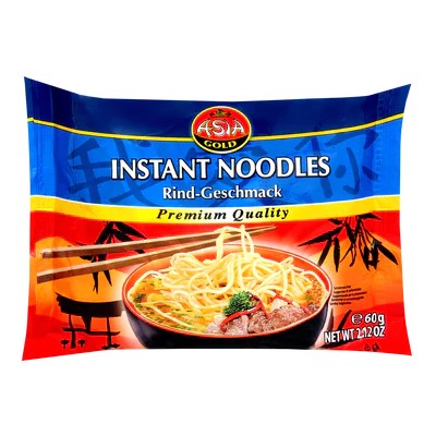 NOODLES სწრაფი მომზადების ლაფშა საქონლის 60გრ 9002859063183