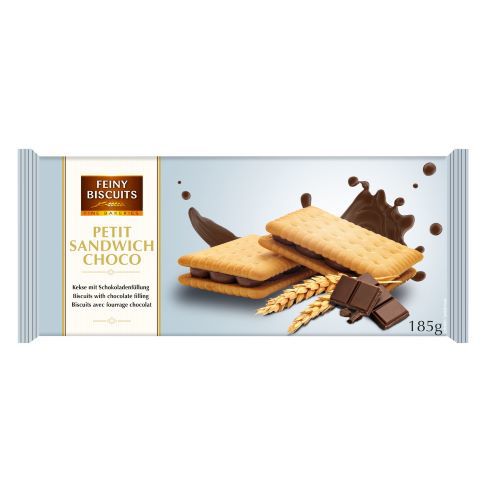 ორცხობილა/Feiny biscuits/სენდვიჩი შოკოლადის კრემით 185გრ