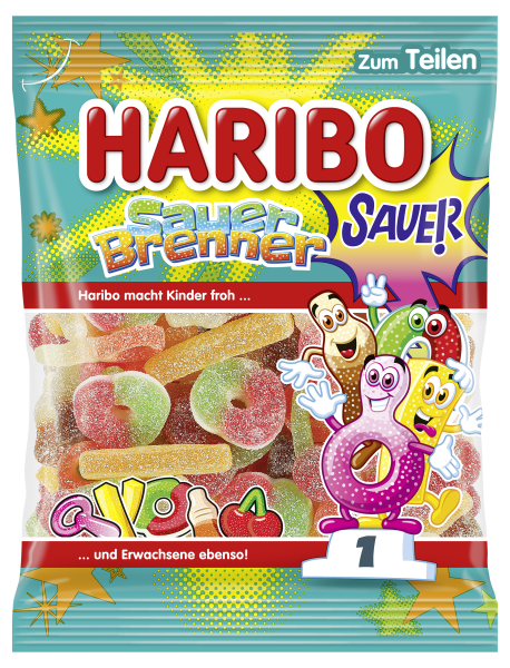 HARIBO მჟავე არომატით 160 გე
