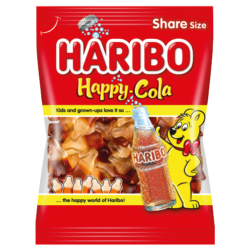 Haribo- მარმელადი ჰარიბო ბედნიერი კოლა 150გრ