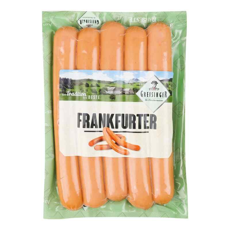 GREISINGER სოსისი ფრანქფურტერი-300გრ/9003903496360