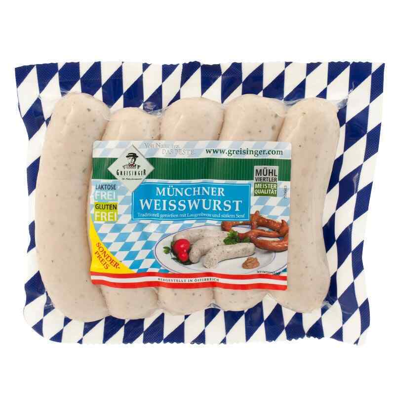 GREISINGER სოსისი მიუნხენური-350გრ/9003903496797