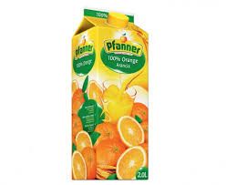 9006900014292 წვენი ფორთოხალი 100% /Pfanerr/ 2ლ
