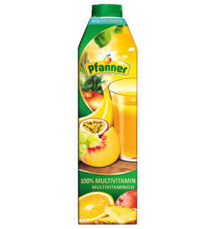 9006900017521 წვენი მულტივიტამინი 100% /Pfanner/ 1ლ