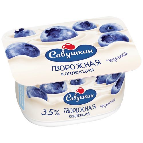 ხაჭოს დესერტი 3,5% მოცვით 120გ