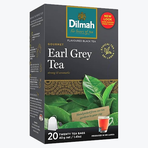 DILMAH შავი ჩაი ცეილონის ერლ გრეი-40გრ/9312631147988