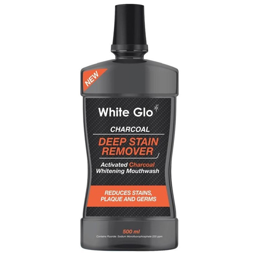 WHITE GLO ღრმა ნადების მომხსნელი პირის ღრუს სავლები 500 მლ (ვაით გლო)